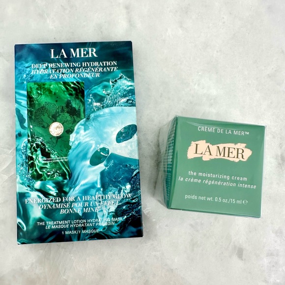New! La Mer Hydration Mask and Moisturizing Cream Set Crème de la Mer